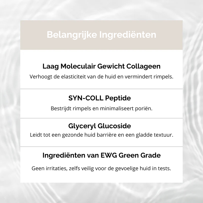Bio-Collageen Masker - Word Wakker Met Je Beste Huid Ooit